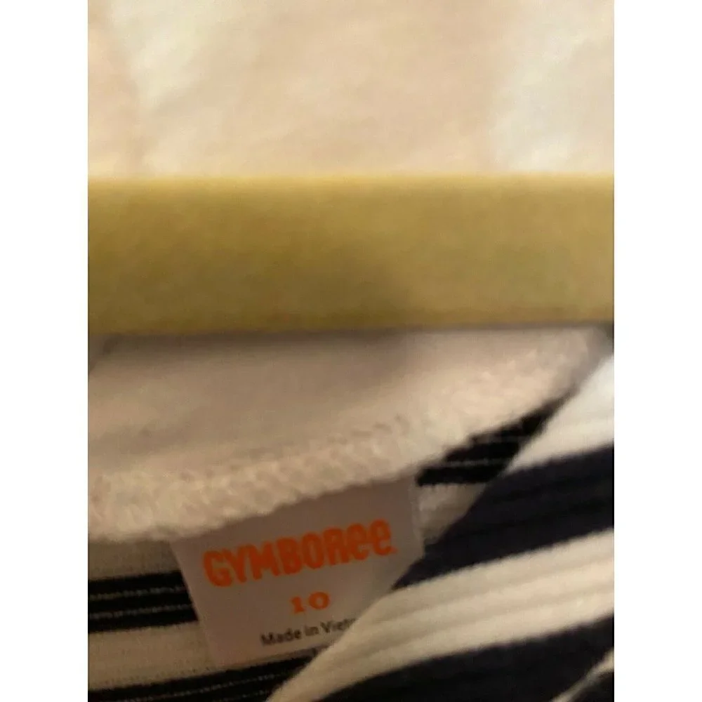 Gymboree‎ Sz 10 Girl’s Dress Black & White Stripe